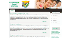 Desktop Screenshot of comparison-essay-writing.net